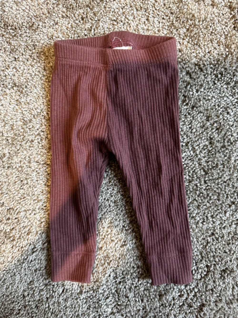 Jamie Kay Ribbed Leggings - Plum Mauve